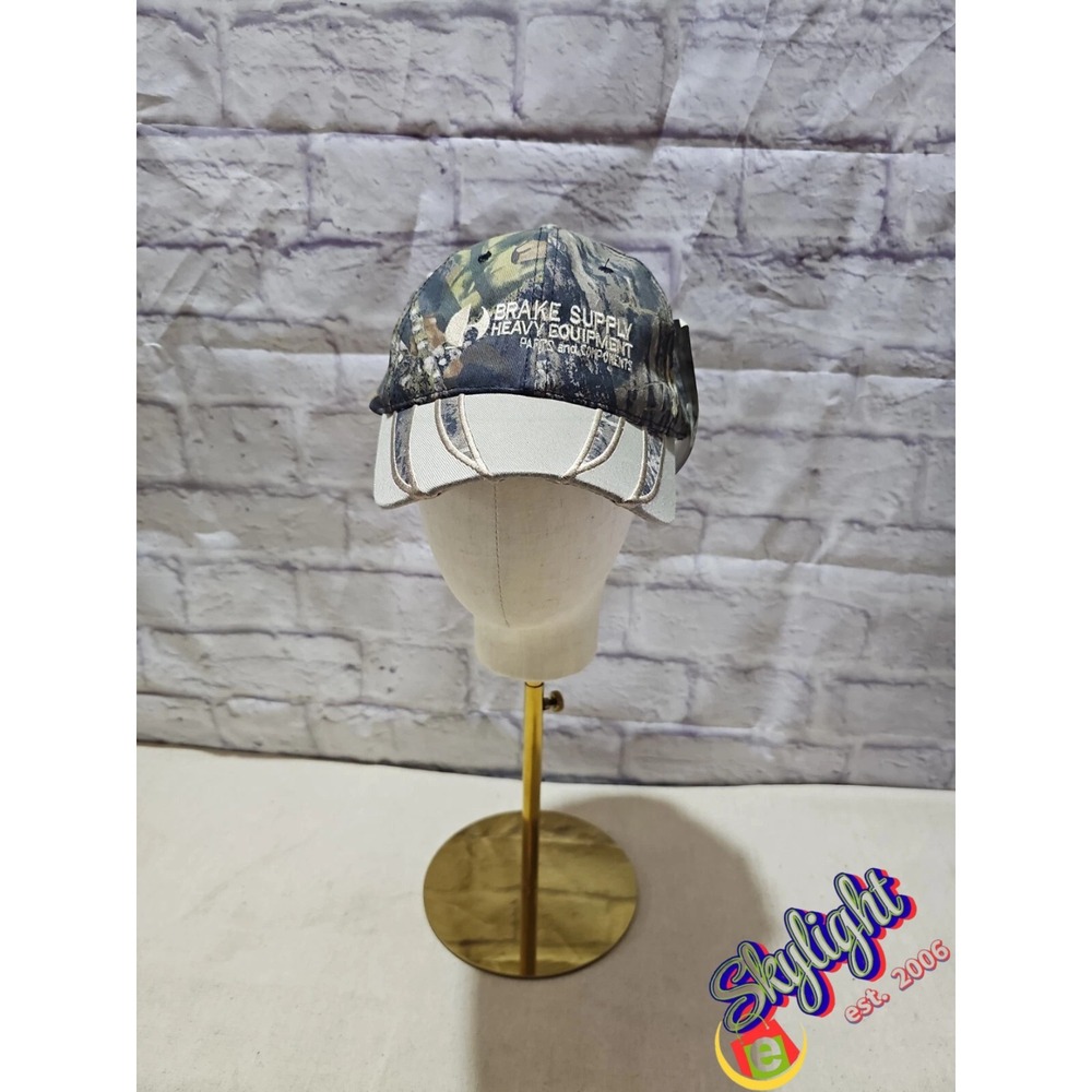 Mossy Oak Brake Supply Heavy Equipment Baseball Hat Cap Adjustable Camo